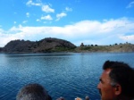 On Lake Van with Akdamar Island in view